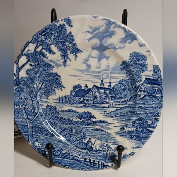 Genuine Hand Engraving Ridgway Ironstone Staffordshire England "Meadowsweet" - Picture 2 of 6